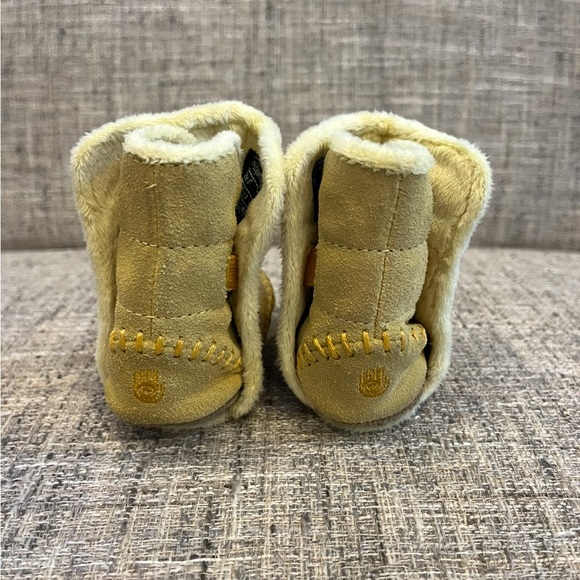TEVA Leather Baby Mocs / Booties - size small. Gently worn - Picture 2 of 3